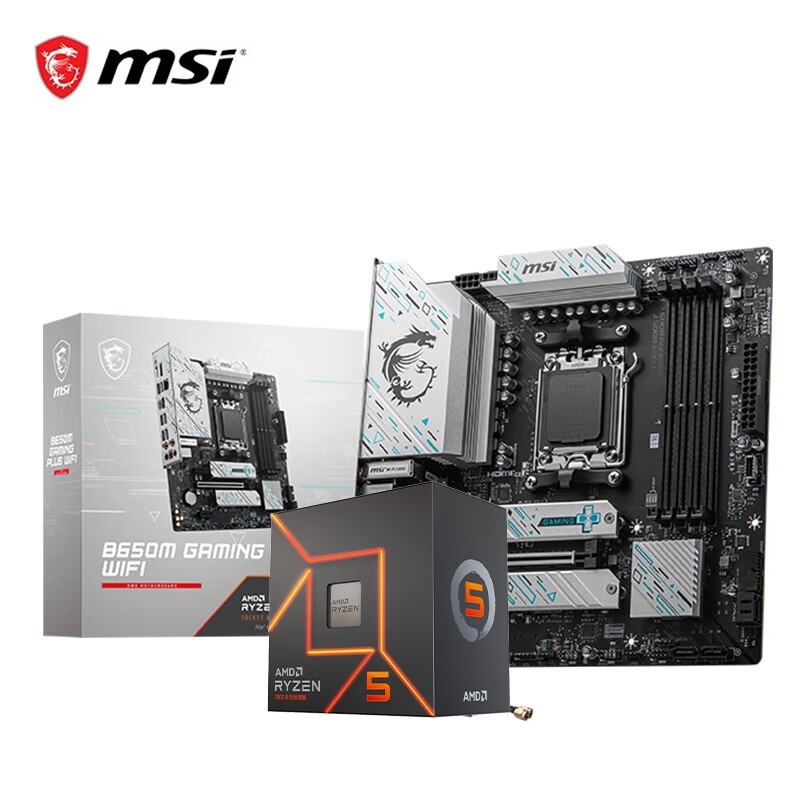 ΢��B650M����+R5 9600X��U��װ��������