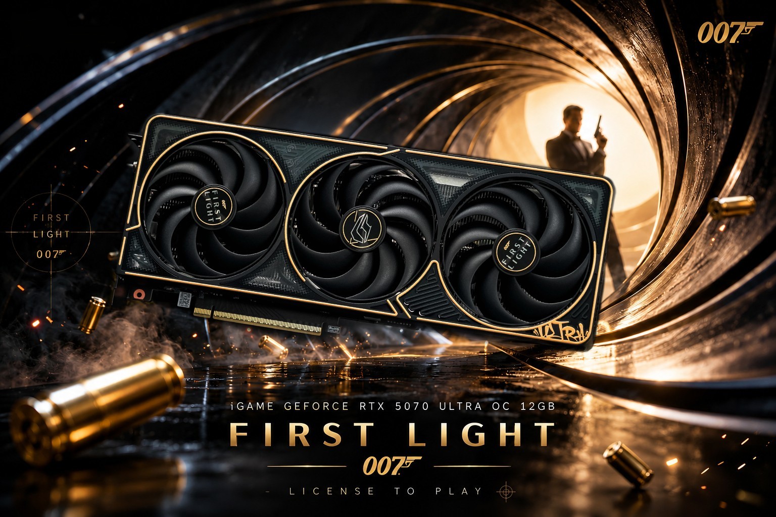 iGame Ultra &times;《007：初露锋芒》联名定制显卡评测：用007的方式讲述007