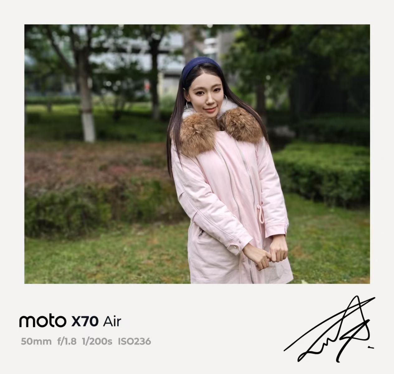 ����moto X70 Airȫ������ �ᱡ��AI������