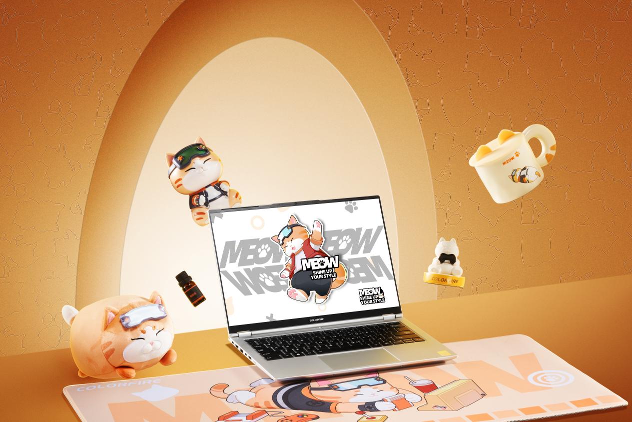 MEOW 喵Book14 Pro首发:以萌宠美学定义新一代轻薄本