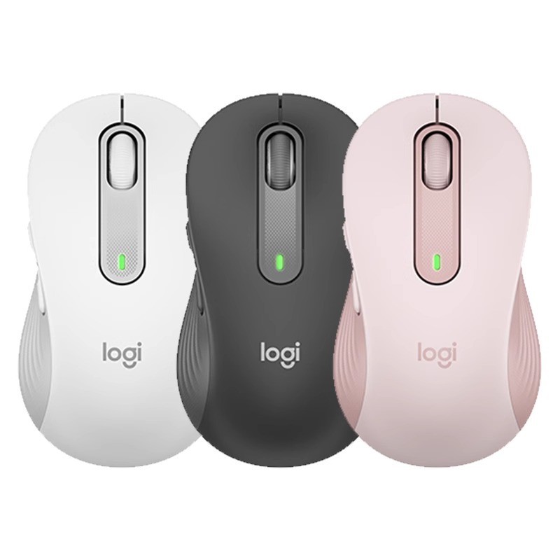 罗技 优选系列M650无线鼠标蓝牙静音适用大小手M/L通用办公鼠标