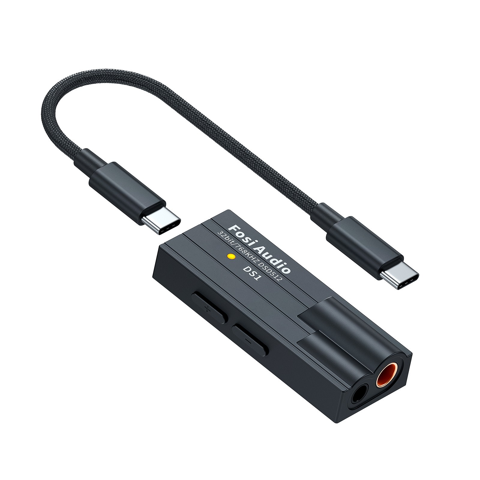 弗西音频 FosiAudio 弗西音频 DS1小尾巴解码耳放HIFI便携发烧音频耳机放大器