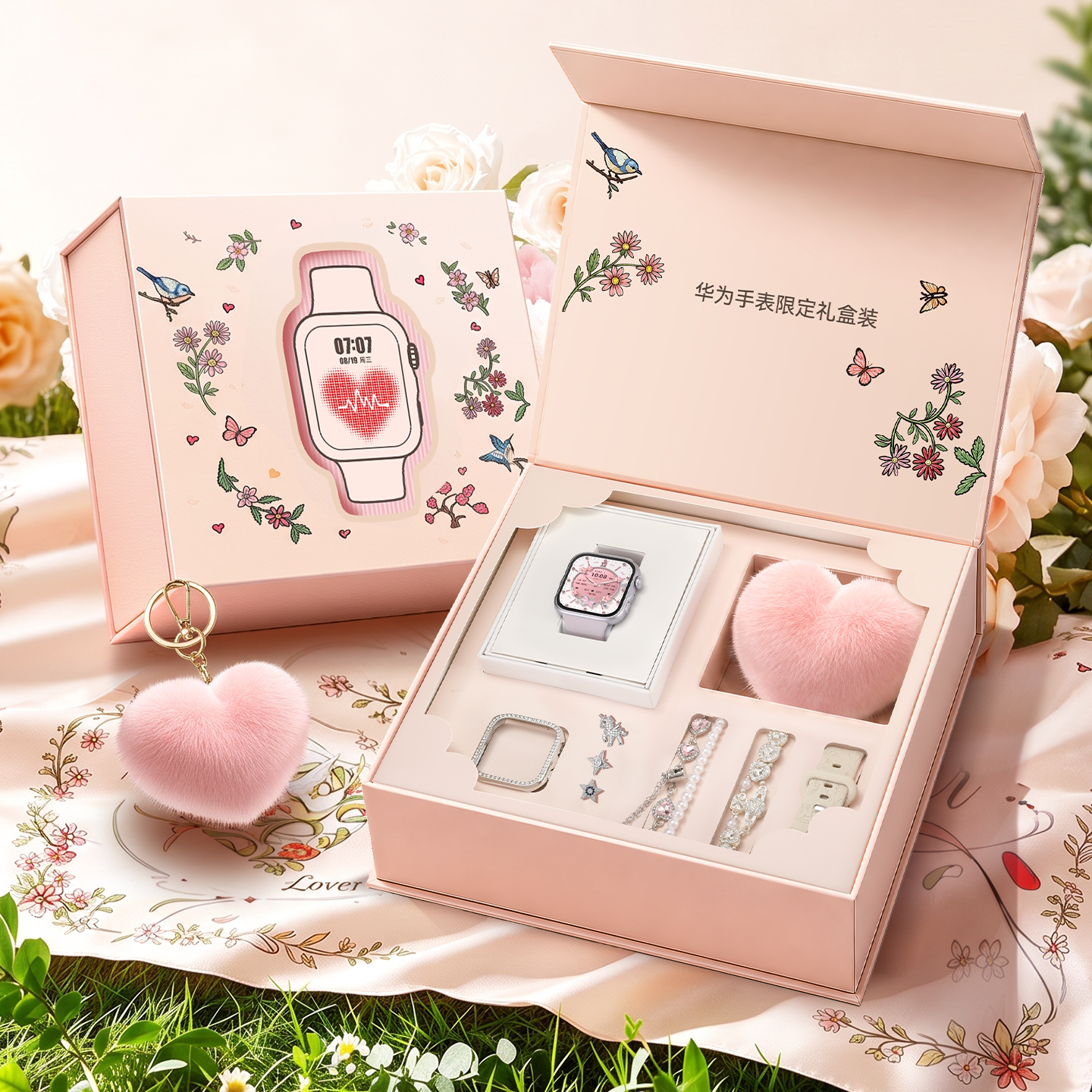 华为 WATCH FIT 5 超轻薄大屏 风信紫 蓝牙版 智能手表