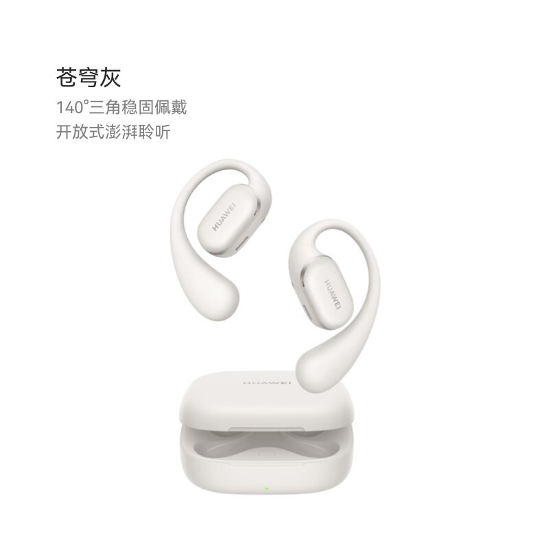 华为 FreeArc 挂耳式真无线单动圈蓝牙耳机 苍穹灰 Type-C