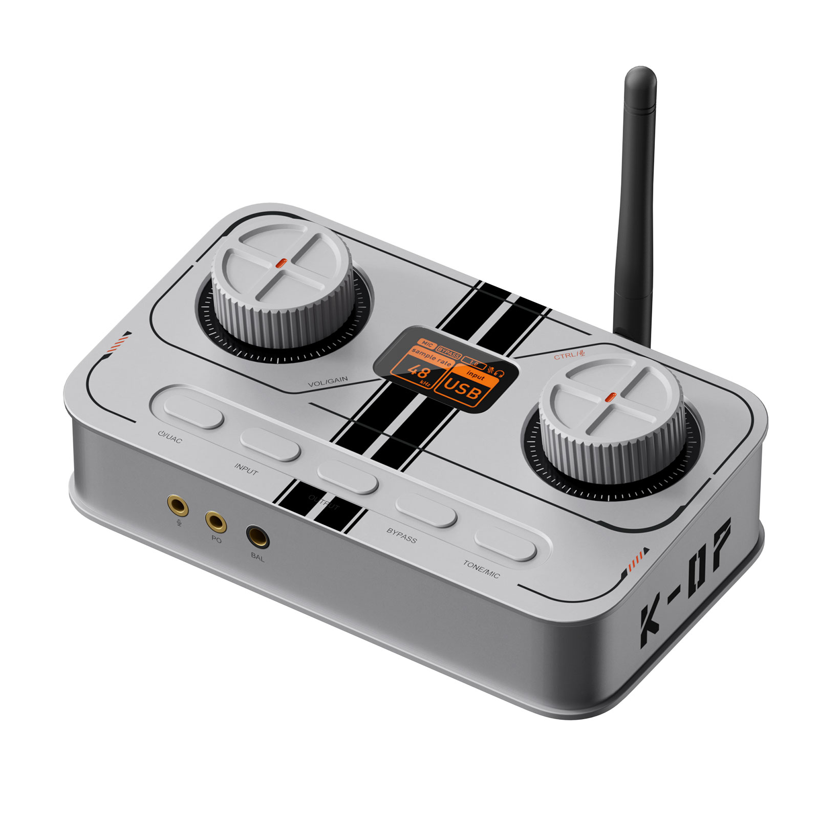 弗西音频 FosiAudio 弗西发烧级解码耳放K7电脑外置声卡游戏耳机音频解码器