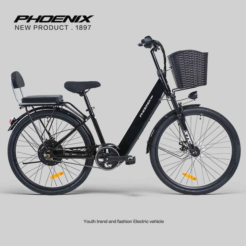 凤凰 L8 电动自行车 电压36V 电池容量6AH