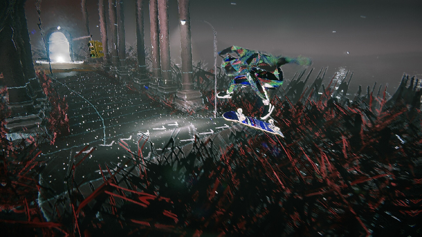 滑板故事《SkateStory》,耕升GeForceRTX 5070 踏雪OC梦幻滑板之旅