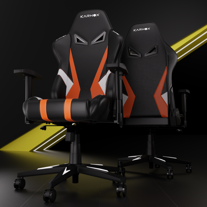 凯诺克斯热熔岩电竞椅黑橙版钜惠