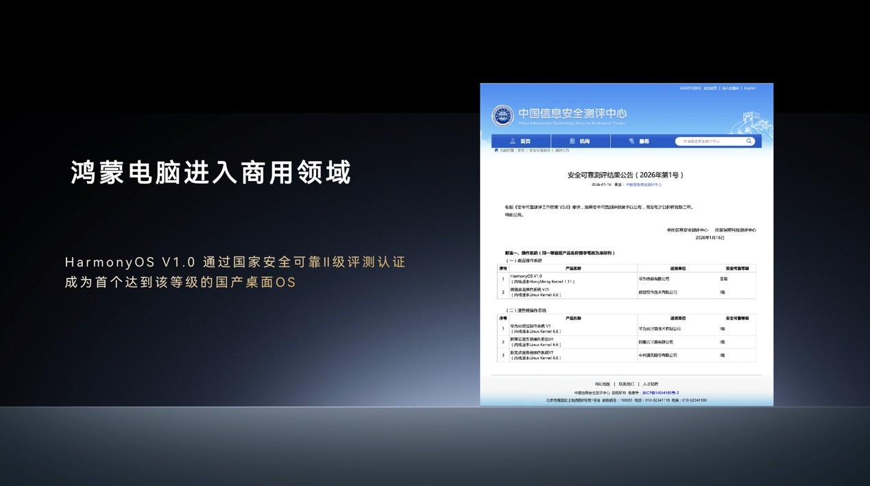 HDC 2026:鸿蒙生态步步进阶,鸿蒙电脑发展进入快车道