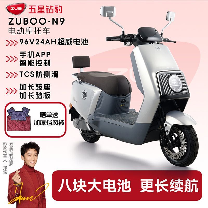 五星钻豹 N9 电动车 96V24AH