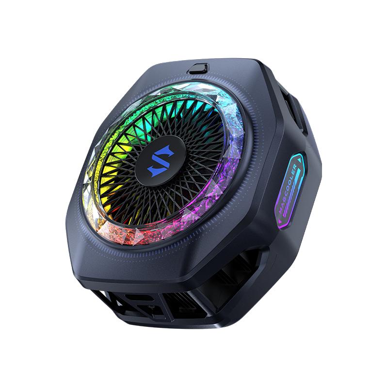 黑鲨 手机散热器5Pro磁吸冰封半导体制冷降温神器苹果iPhone17散热背夹iPad平板直播电竞游戏专用