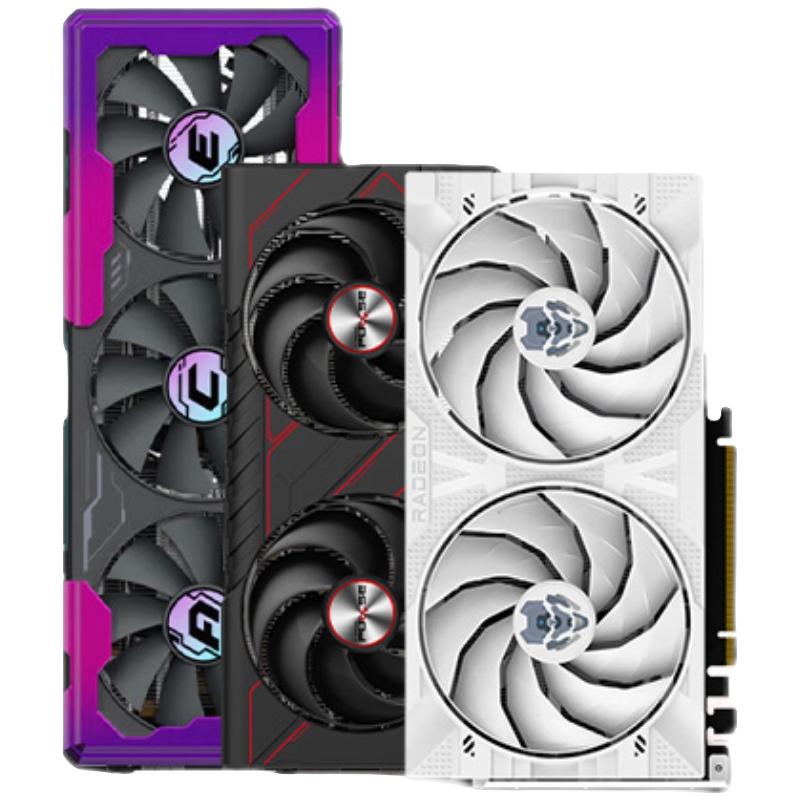 AMD 讯景RX9060XT电竞游戏台式 电脑独立显卡 新品