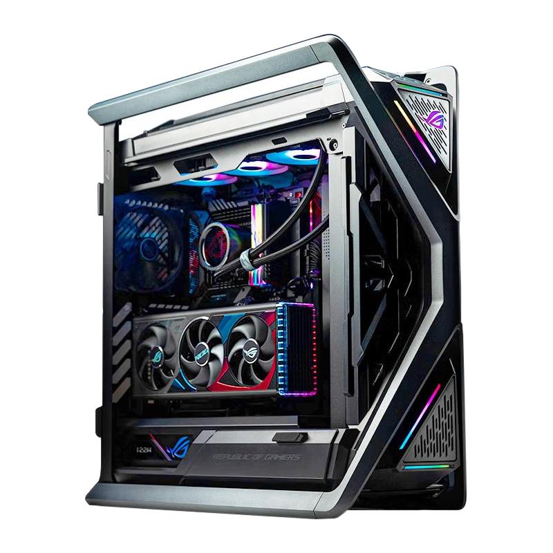 政府补贴：华硕 ROG玩家国度主板GR701创世神DIY主机13代i9-13900KS/RTX4070Ti/4090显卡电竞直播台式电脑