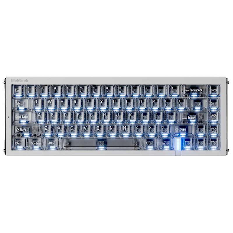 MelGeek 小蜜蜂Real 67磁轴键盘电竞游戏RGB万磁王圣心轴无畏契约