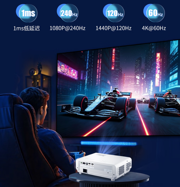 ����LX720-4KC������N�ֳ�����һ̨ͶӰ�а���Ļ���