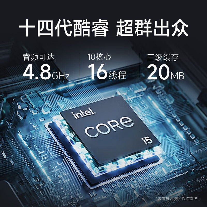 五色鱼台式电脑直降,到手仅4642元