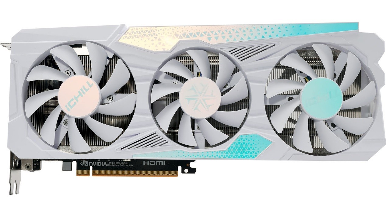 让纯白多点料！让纯映众5060雪域冰龙超绝散热