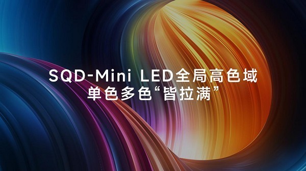 有一种绝杀叫你买RGB我买SQD,100%全局高色域用上才知道有多爽!