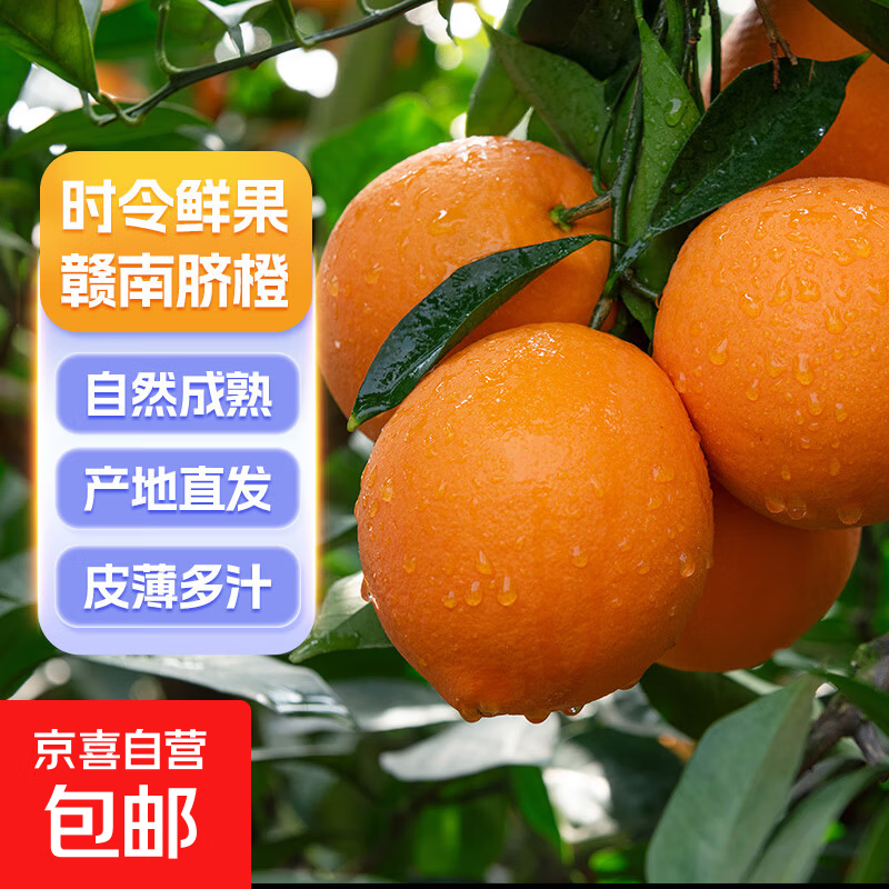 3.99元抢九通赣南早橙,2斤装多汁香甜别错过
