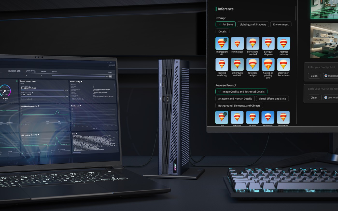 技嘉AORUSRTX 5060 Ti AI BOX正式发售