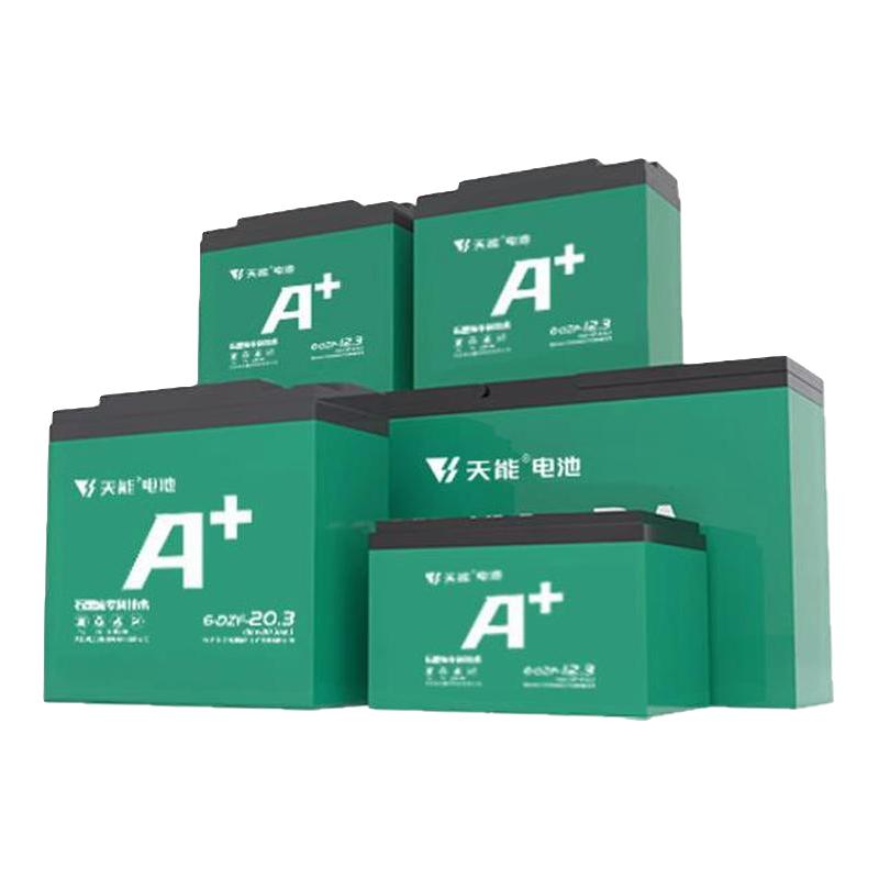 天能 电池A+ 48V60V72V电动车石墨烯电池二轮三轮车电瓶车铅酸电池