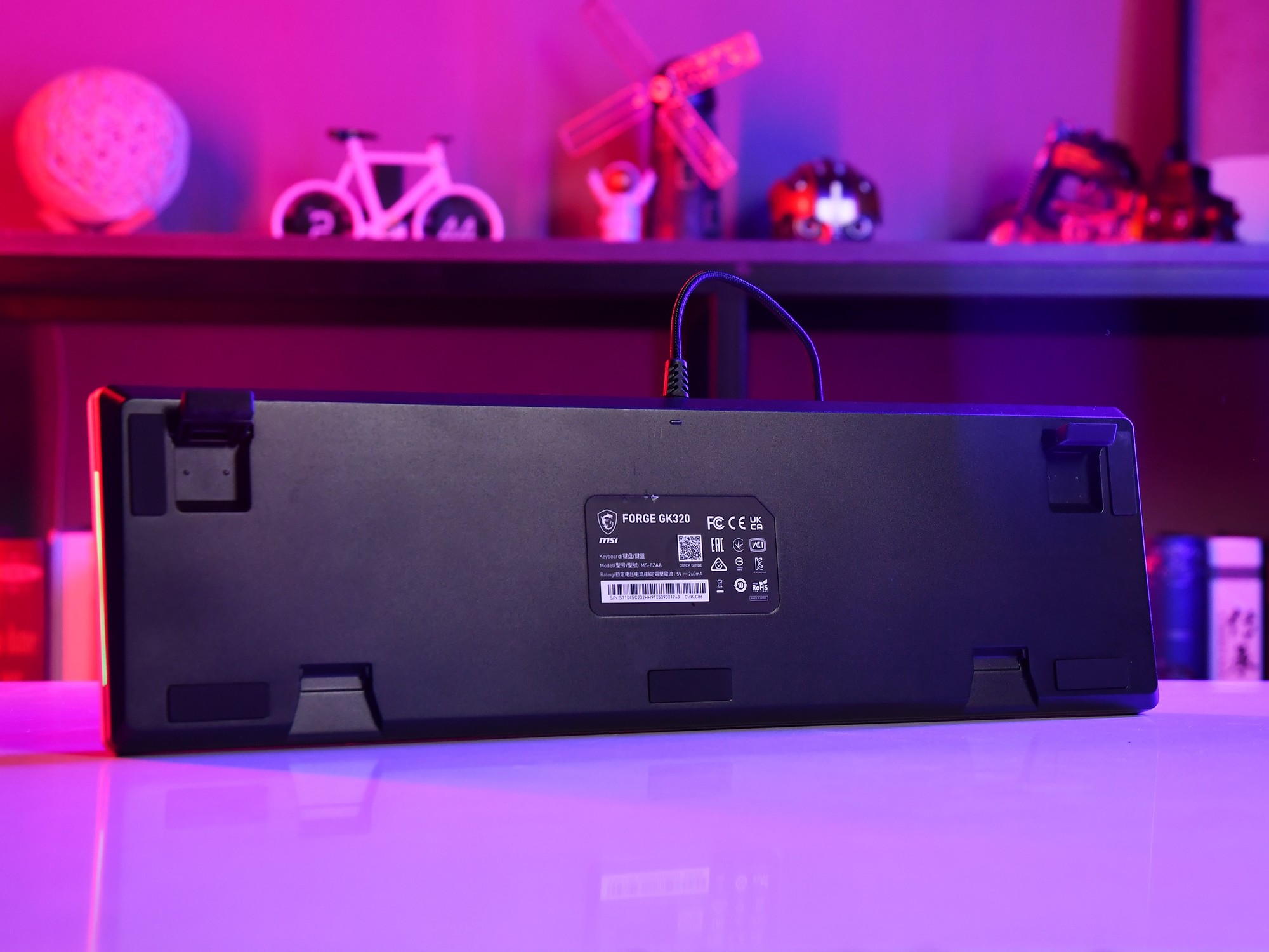 һ�Ѽ��̣�������̬��΢��FORGE GK320��GM330��Ϸ����ͼ��