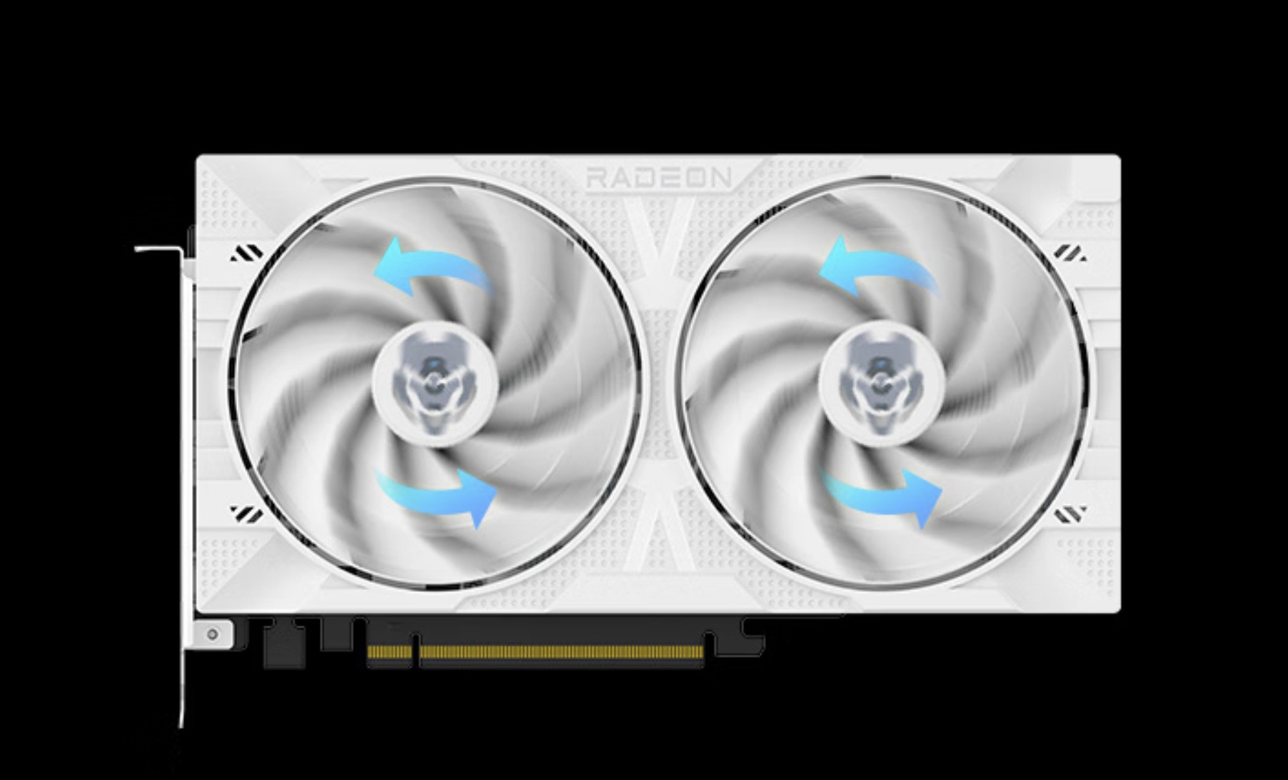 2025年显卡推荐：瀚铠RX 9060 XT 8GB OC 白色合金
