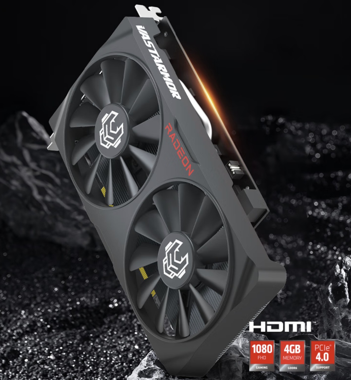 2025年性价比A卡：瀚铠RX 6500XT 4G D6 探索显卡