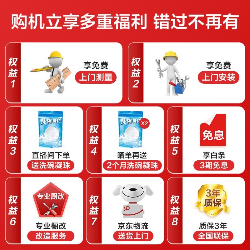 海尔W600洗碗机活动价1861元超值