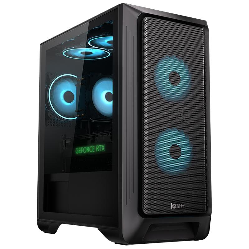 攀升 战境S7  i7 10700F/1660s/2060电脑主机台式组装整机全套高配吃鸡主机游戏机游戏型电竞DIY