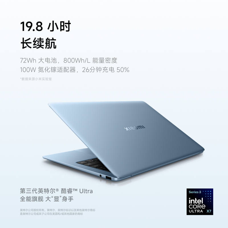 小米 笔记本电脑 Xiaomi Book Pro 14 轻薄本Ultra 5 325 集成显卡 120Hz