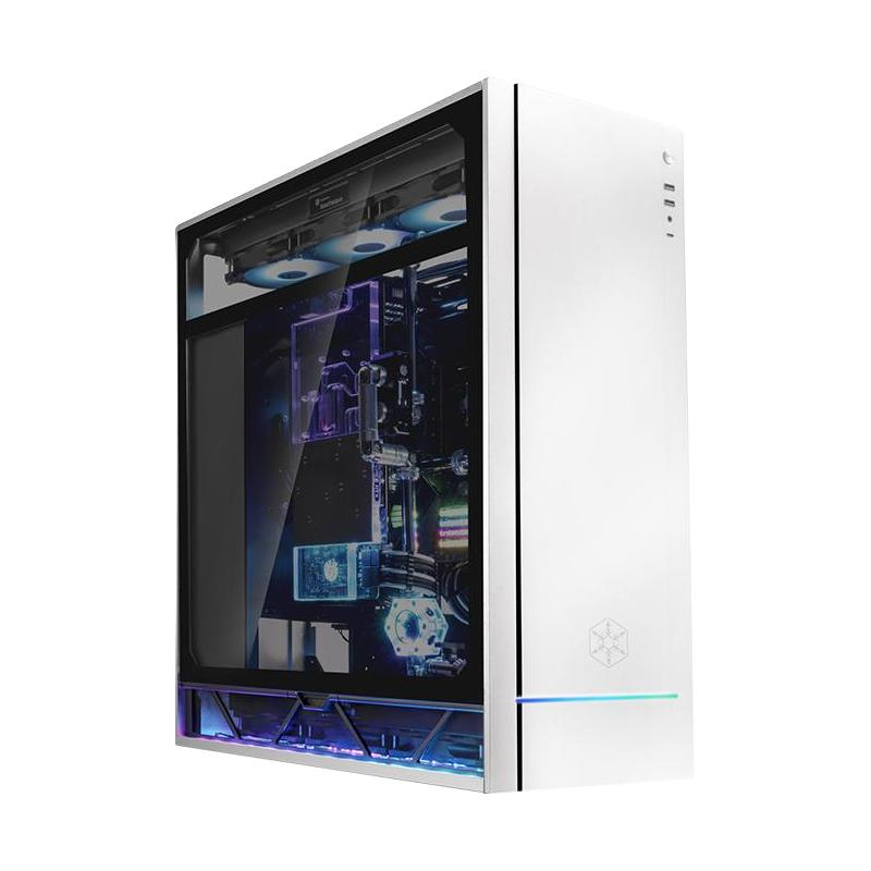 银昕 ALTA F1 ATX铝机箱 侧透