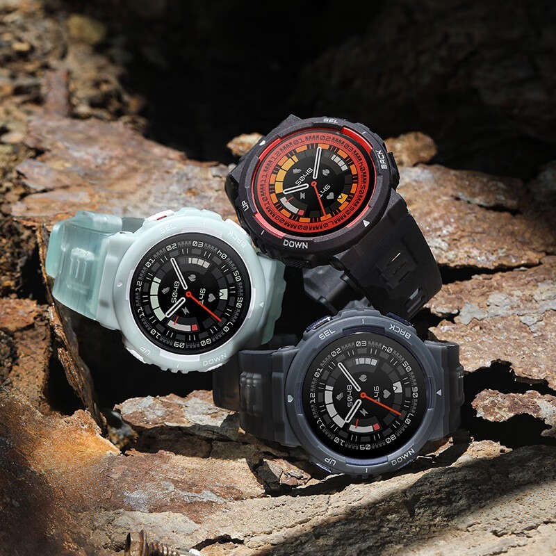 跃我 Active Edge 智能手表(北斗、GPS、血氧、心率)