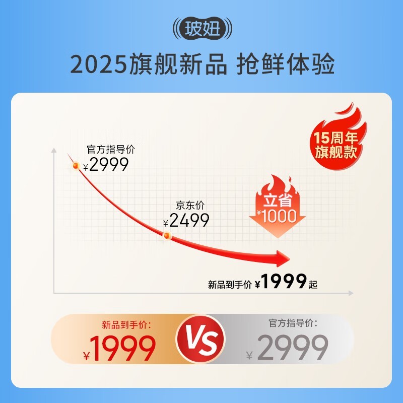 玻妞 S7 Pro 擦窗机器人,券后 1699 元!