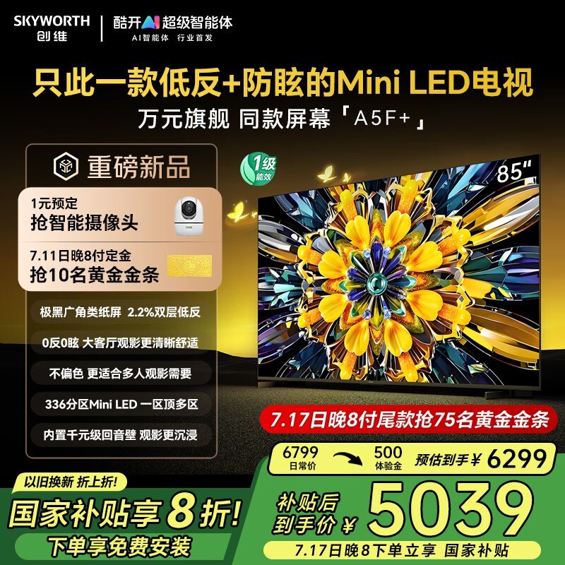 άʿA5F 85ӢMini LEDһϮ
