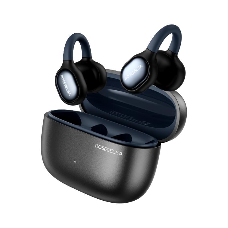 弱水时砂 风信子耳夹式蓝牙耳机HiFi骨传导概念开放式挂耳运动跑步Ai通话降噪不入耳