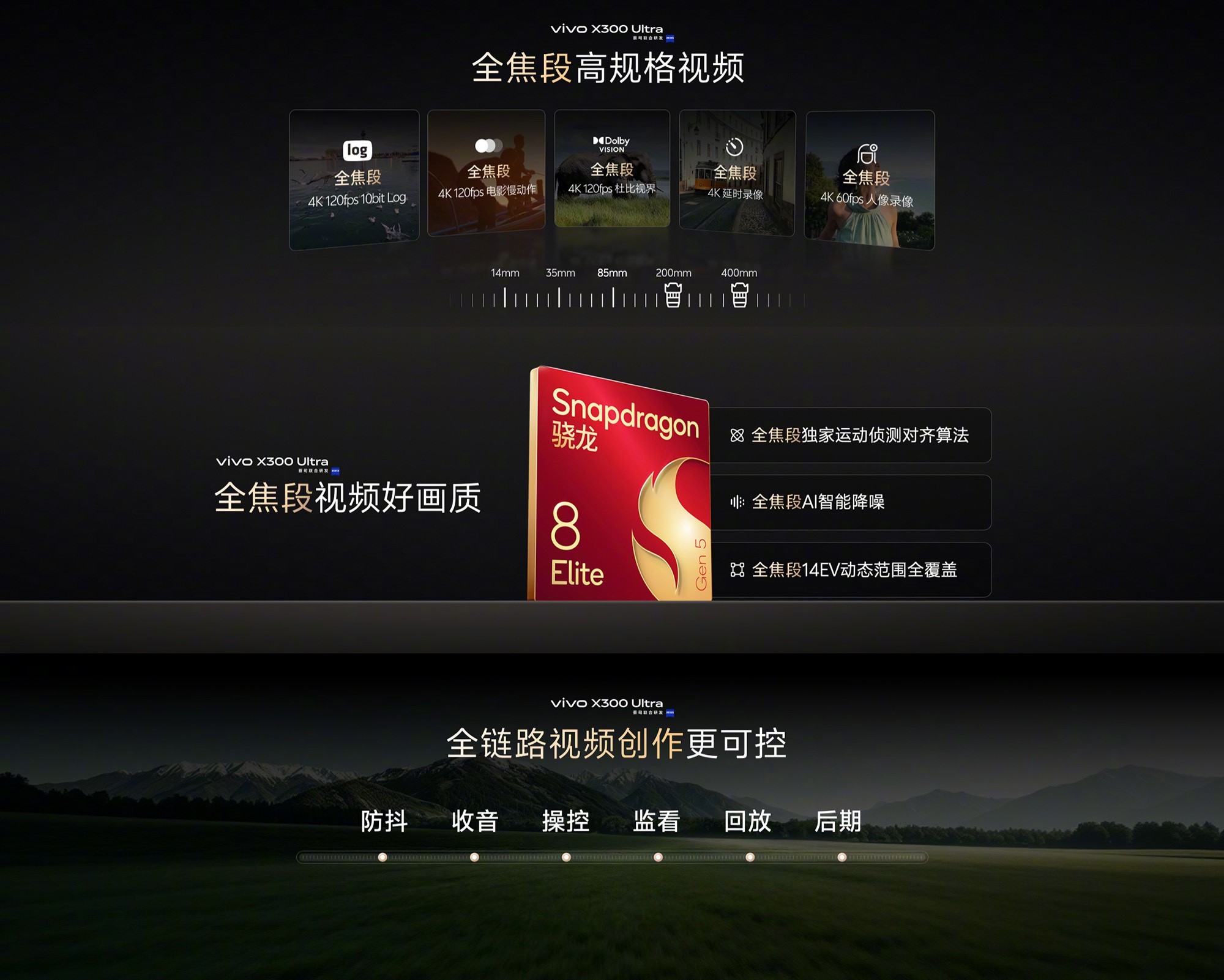 vivo X系列2026春季新品发布会汇总:X300 Ultra专业V单6999元起