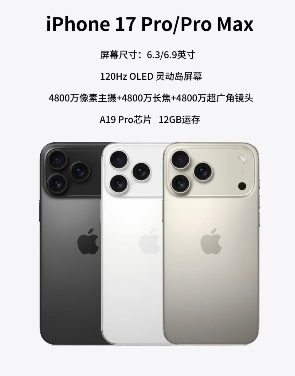 ����iPhone 17ϵ�е���ʮ������ ��Ԫ��������Ϲ��Ǯ