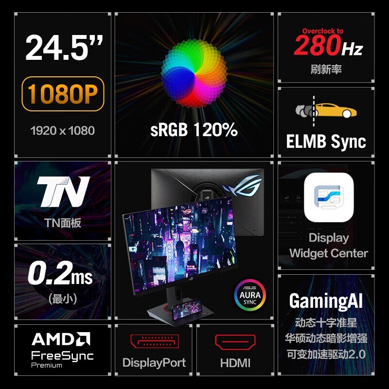 ROGɱXG258QMGʾ24.5ˢ144Hzͼ۴