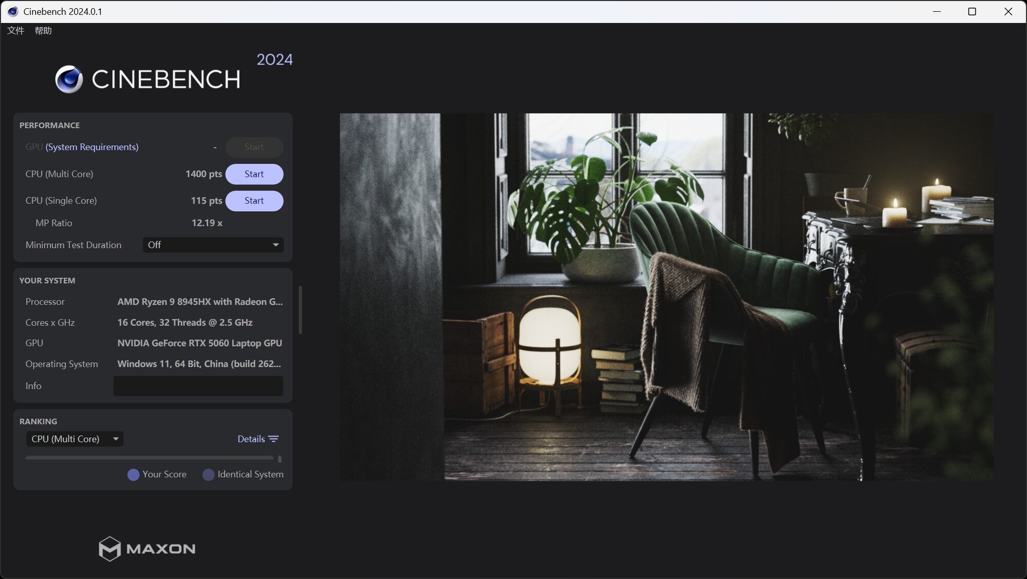 ��Ϸ���е��Լ۱�CPU���ߣ�AMD����9 8945HX����