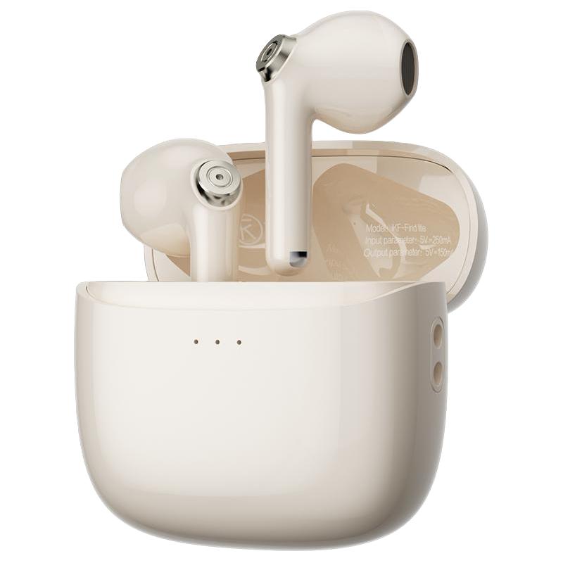 iKF Find Lite 真无线蓝牙耳机半入耳式低延迟电竞游戏高品质音乐学生通话降噪长续航蓝牙5.4