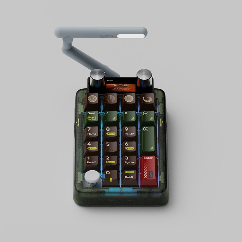 KeysMe Lunar02数字小键盘无线外接三模机械键盘客制化男女办公