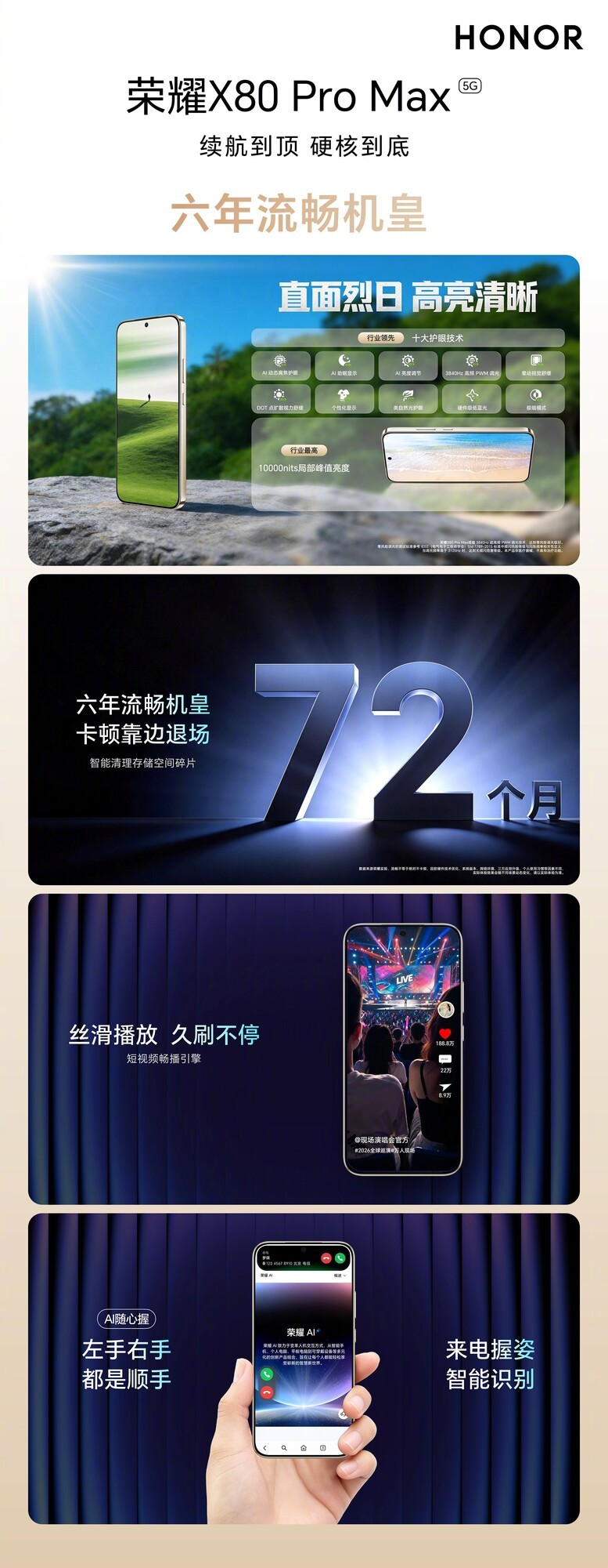 ��ҫX80 Pro Max��ʽ������11000mAh���+IP69K��ˮ��������1699Ԫ��