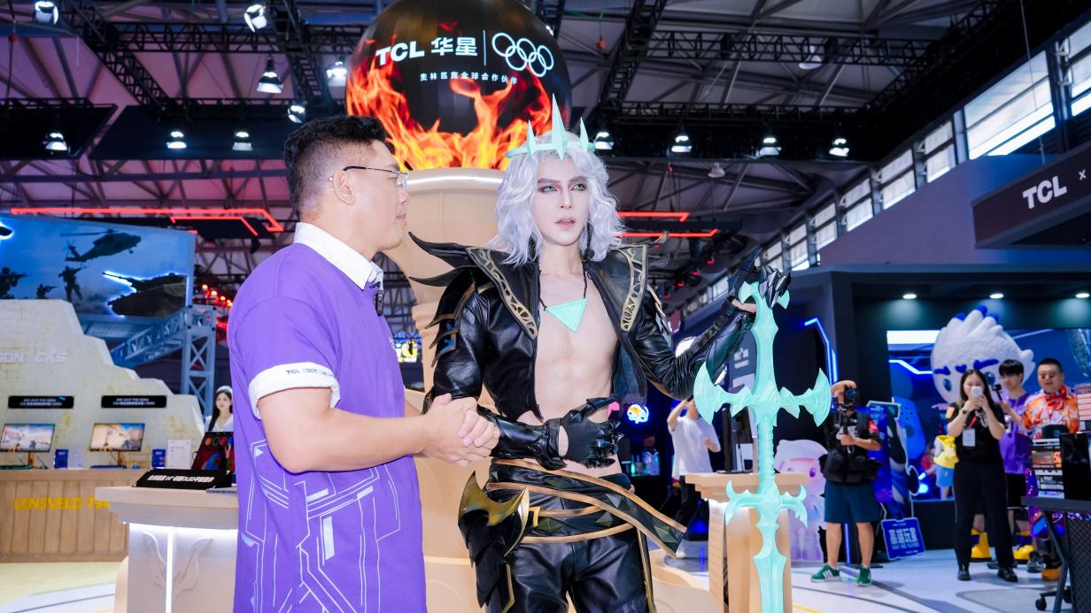 ChinaJoy2025حTCLǡ桱࣬羺ʾҵչµ
