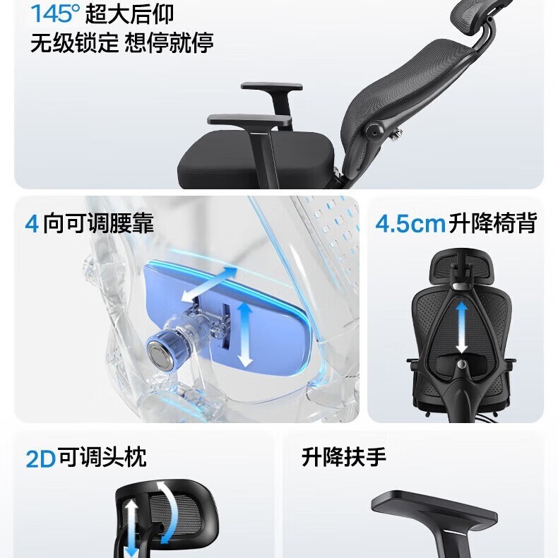 永艺撑腰椅M60京东优惠,到手价335元