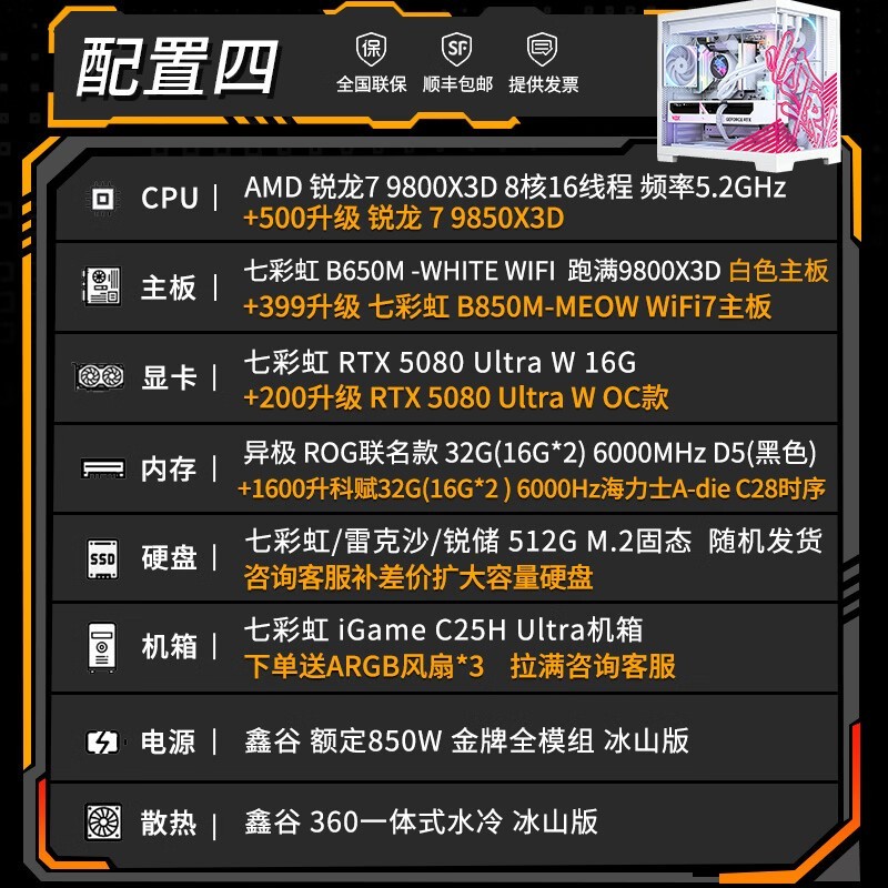 �߲ʺ�9800X3D+RTX5080��Ϸ����