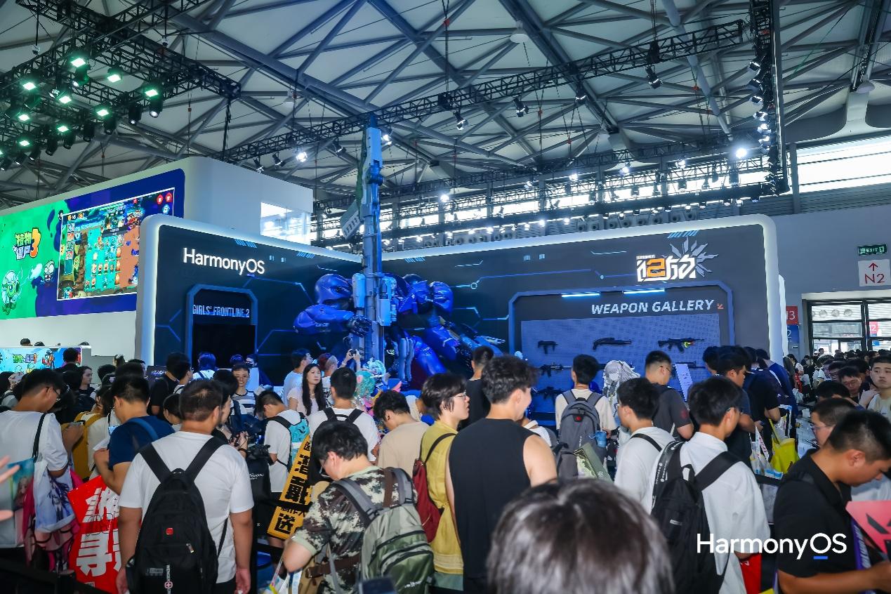 ChinaJoy首日直击:50+款鸿蒙游戏引爆玩家热潮