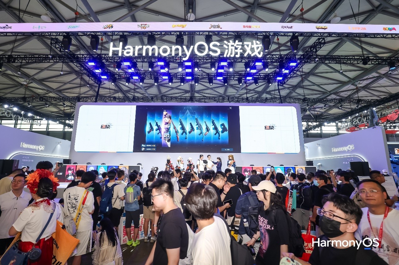 ChinaJoy首日直击:50+款鸿蒙游戏引爆玩家热潮