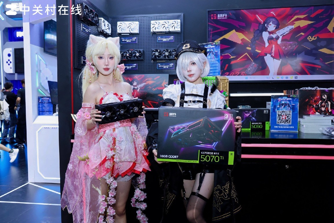 耕升ChinaJoy 2025活动首日回顾:热爱无边界