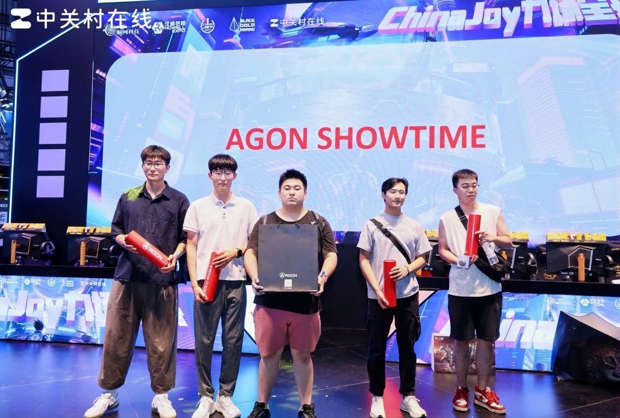 AGON展台首日燃爆ChinaJoy!电竞/3A“两开花”